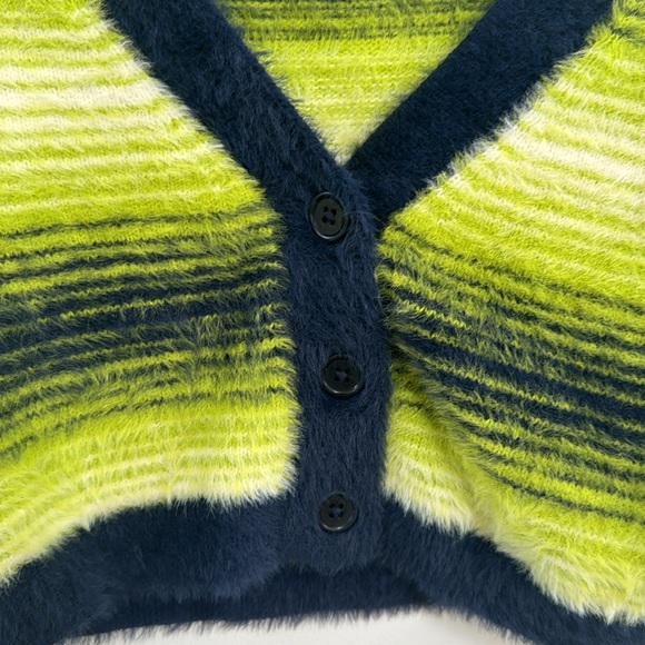 Aritzia Sundays Best striped cropped cardigan - Picture 5 of 6